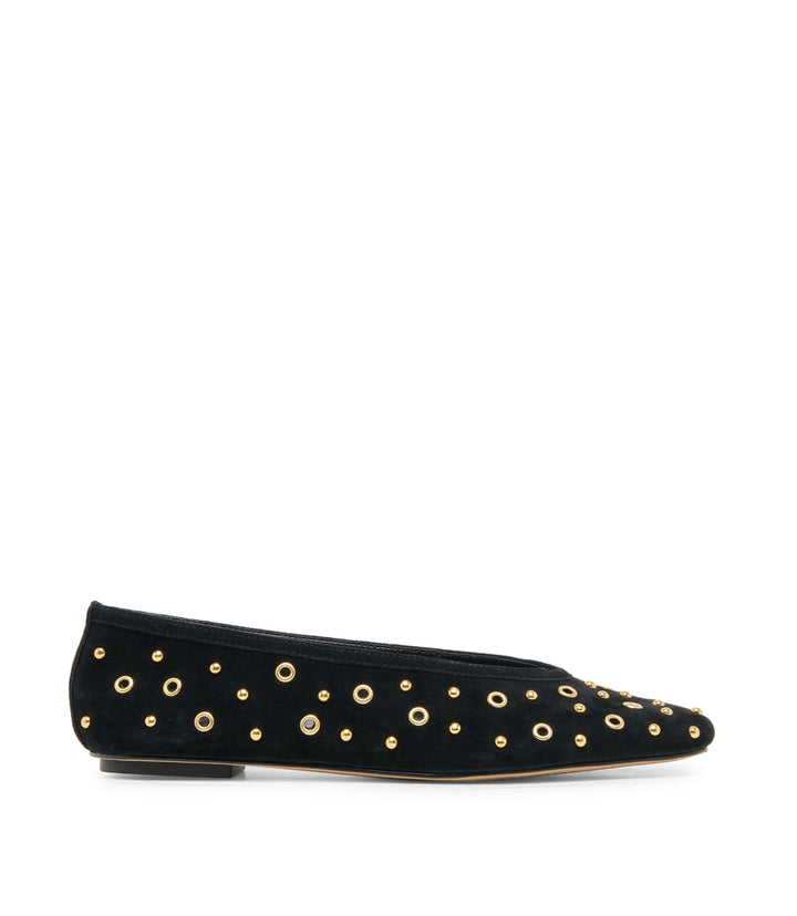 Dolce Vita Caret Stud Embellished Ballet Flats