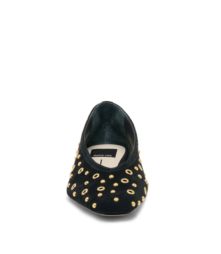 Dolce Vita Caret Stud Embellished Ballet Flats