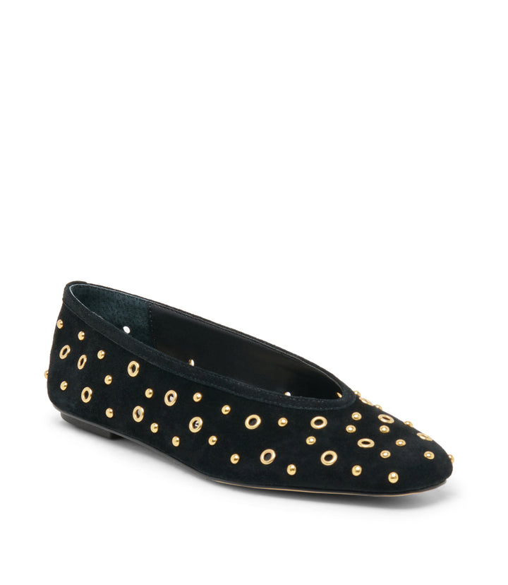 Dolce Vita Caret Stud Embellished Ballet Flats