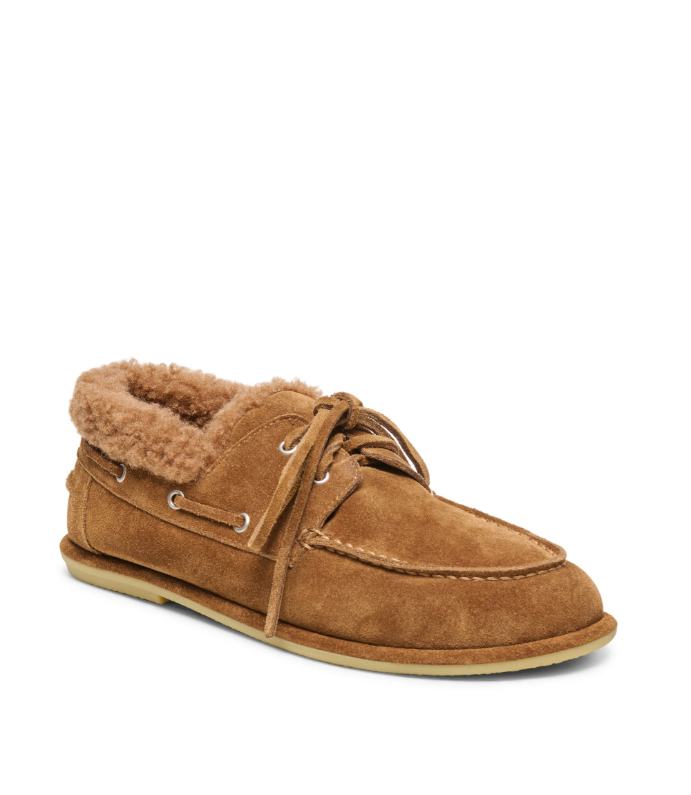 Dolce Vita Launa Plush Boat Shoes