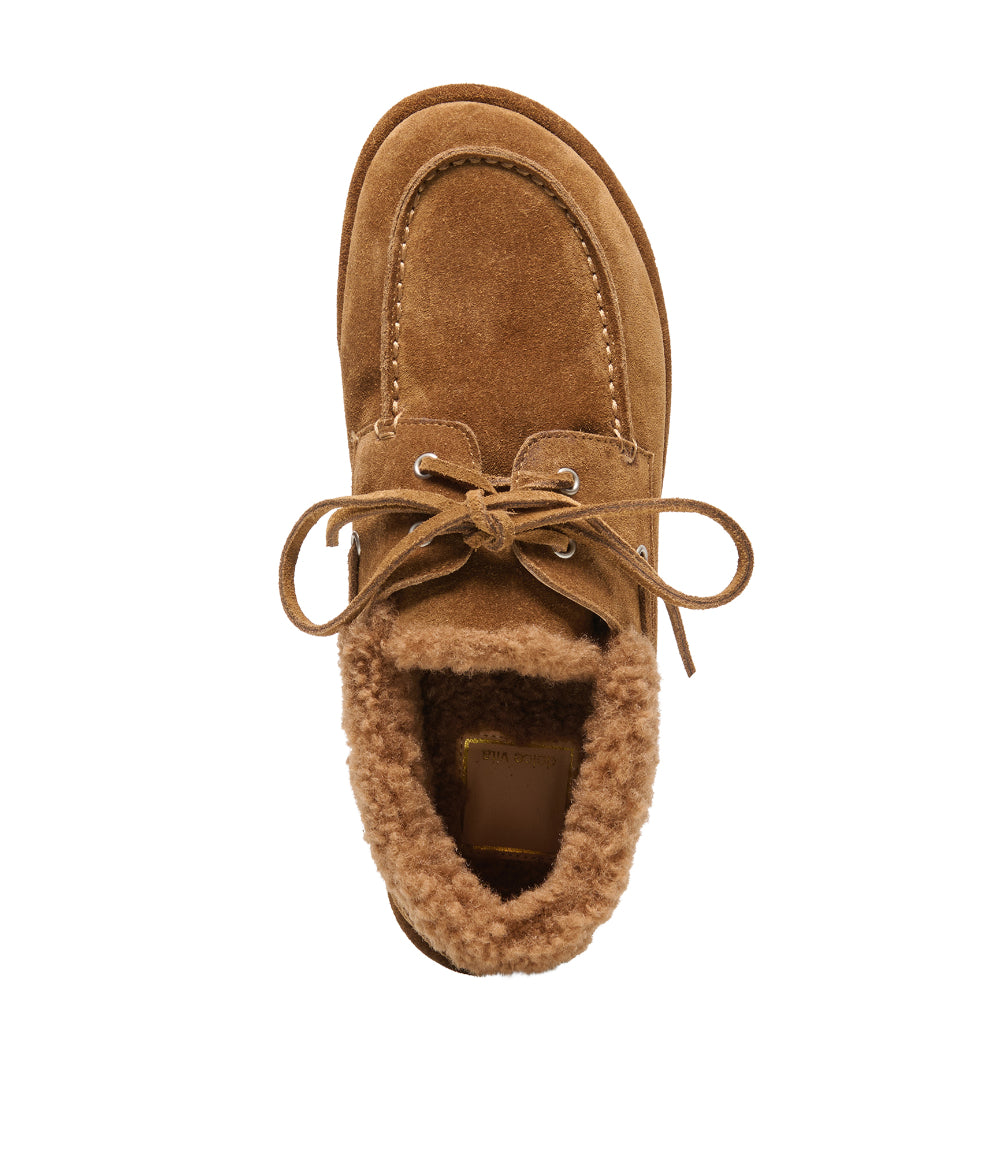 Dolce Vita Launa Plush Boat Shoes