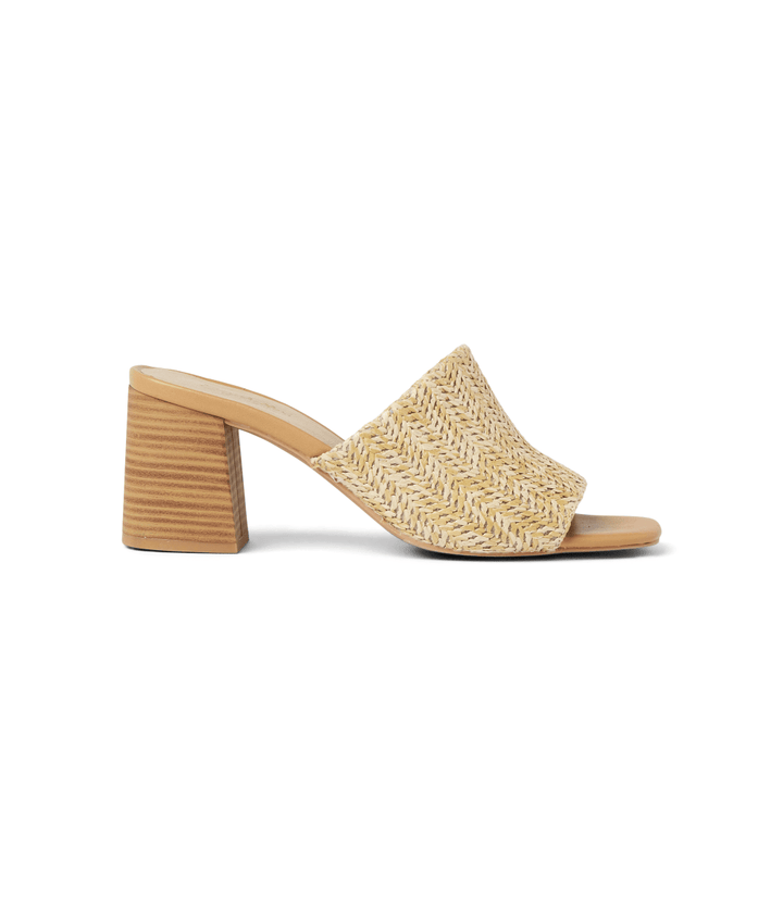 Adapt Raffia Heel Sandals