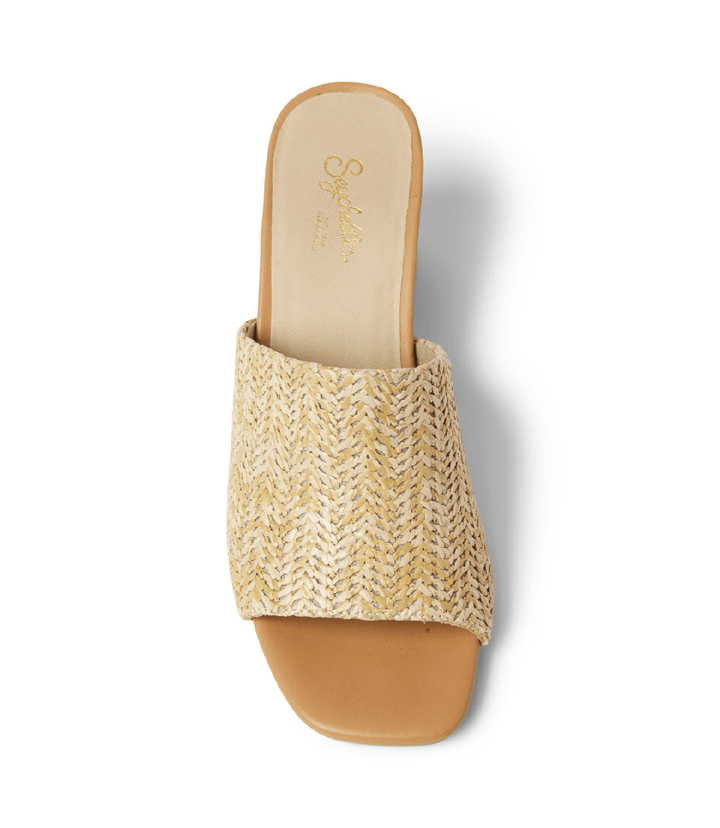 Adapt Raffia Heel Sandals