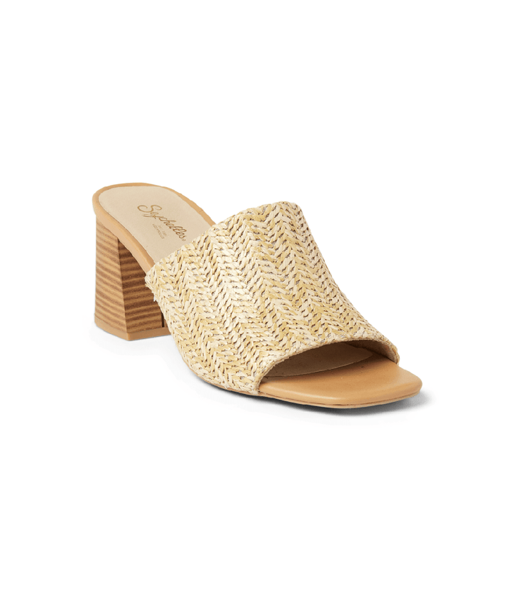 Adapt Raffia Heel Sandals