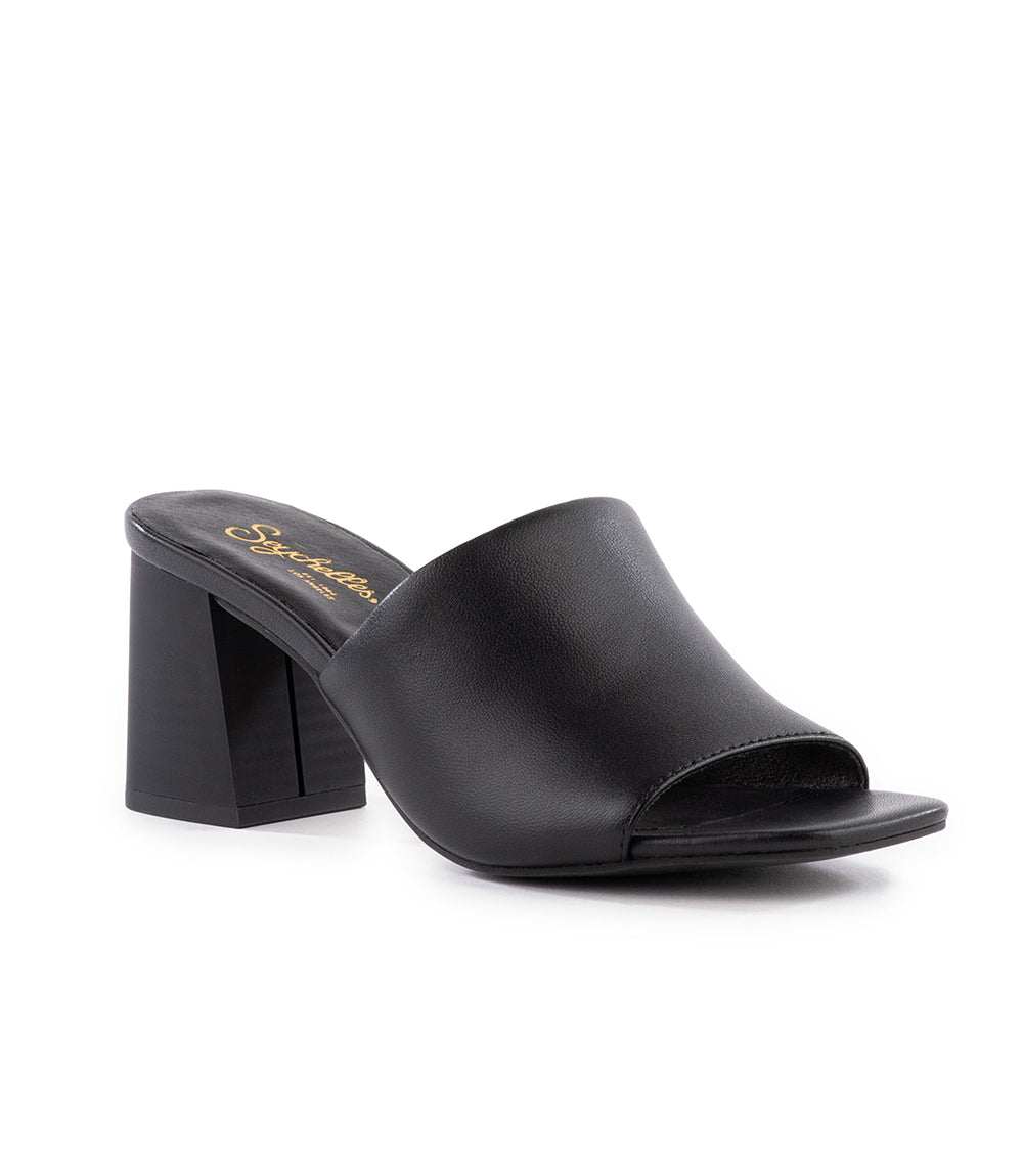 Adapt Leather Heel Sandals