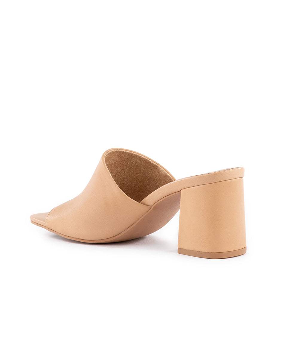 Adapt Leather Heel Sandals