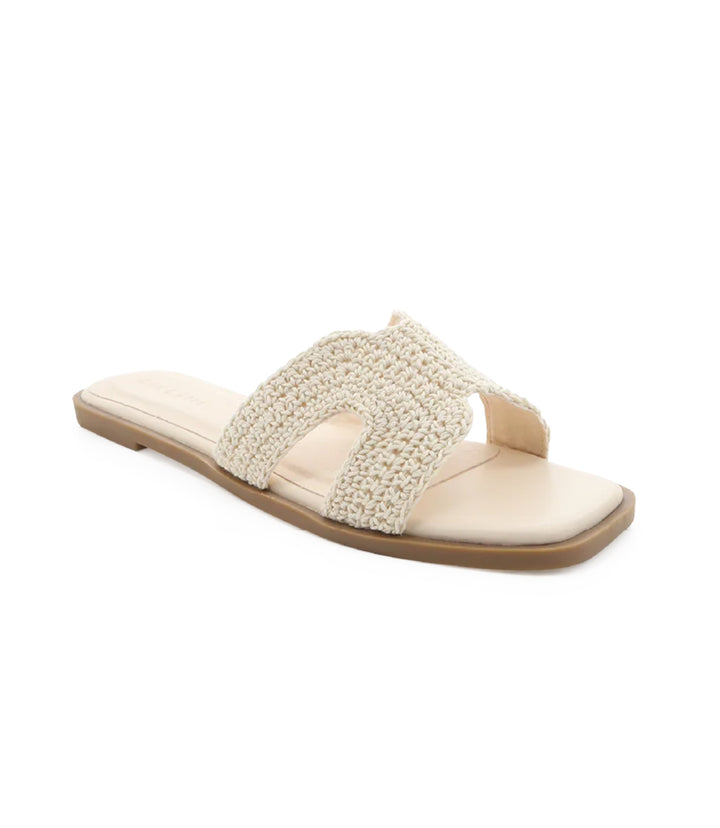 Billini Gordy Cut Out Slide Sandals