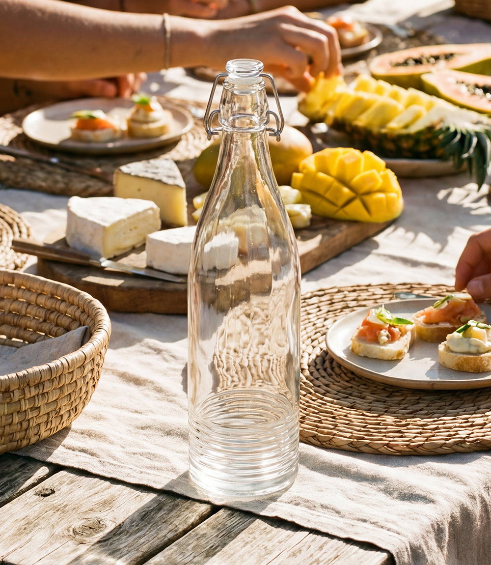 Acrylic Swing Top Bottle