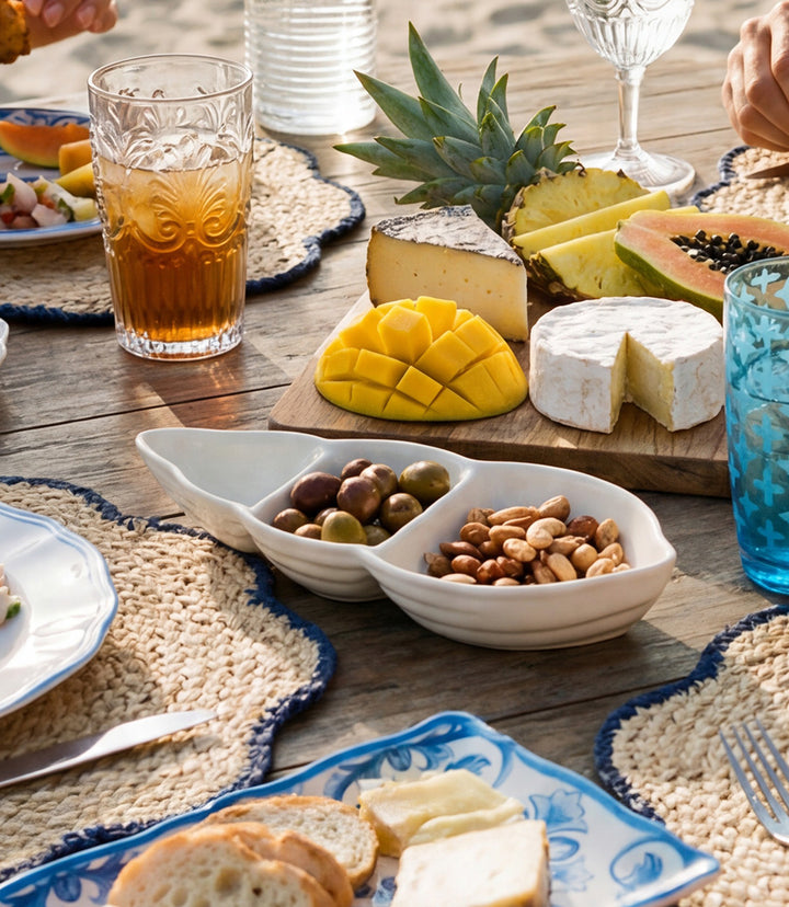 Shell Porcelain Serving Tray