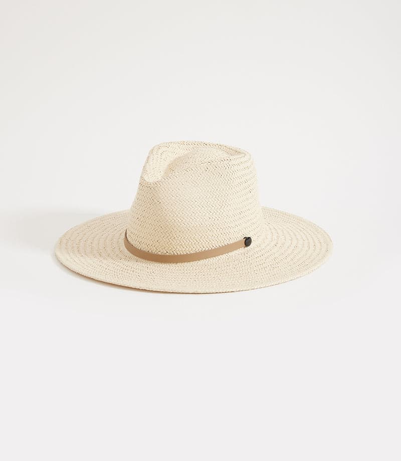 Handwoven Toyo Straw Panama Hat