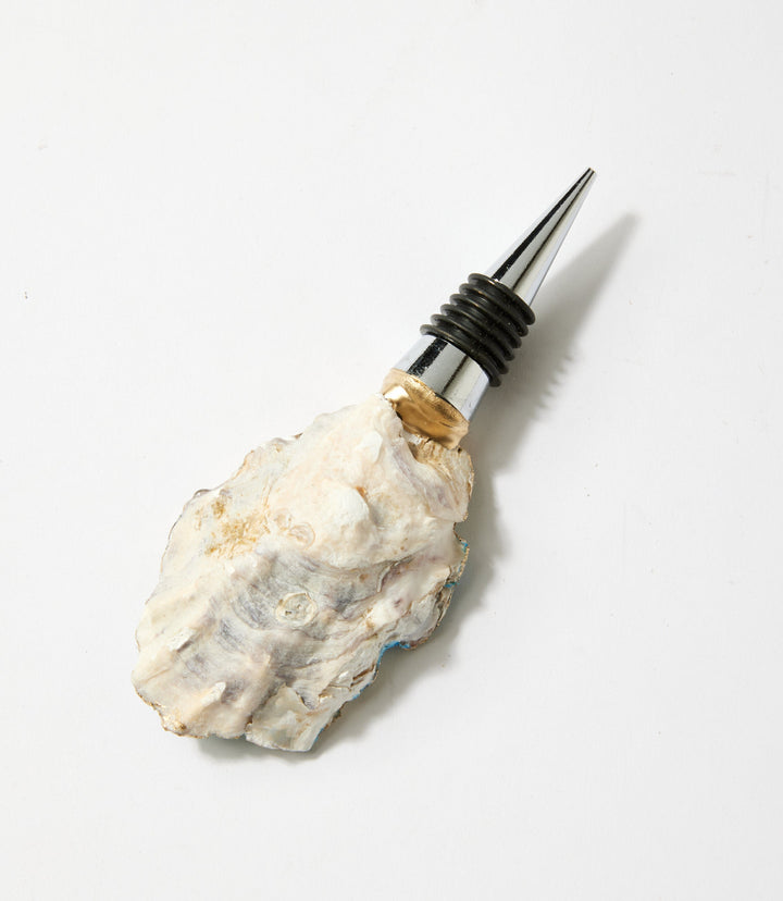 Ocean Breeze Oyster Shell Wine Stopper