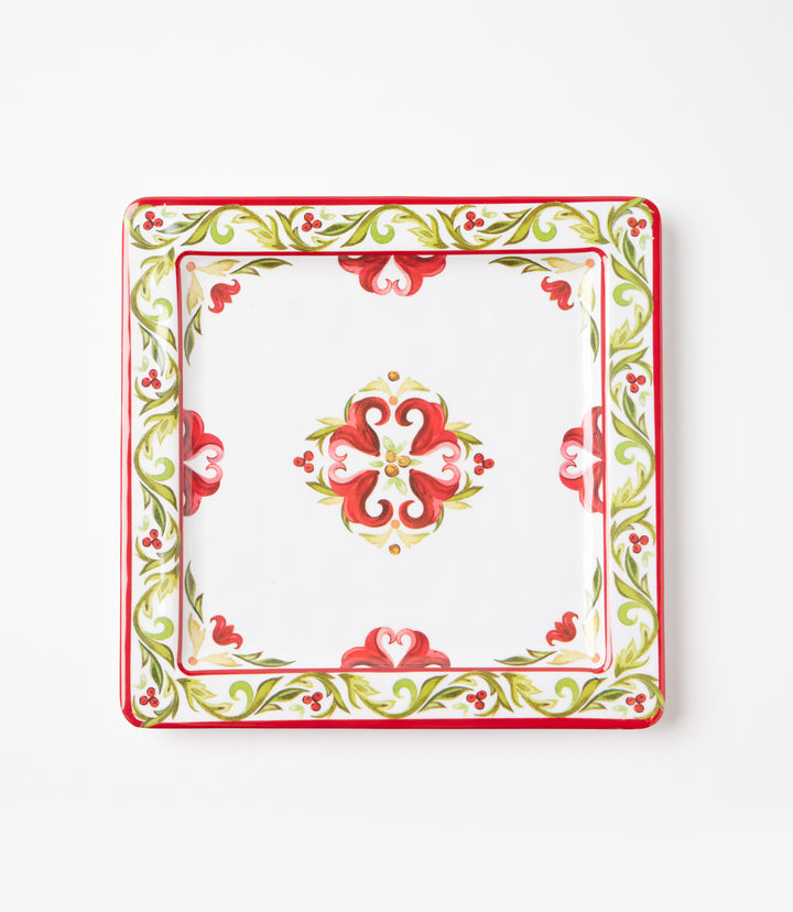 Melamine Roma Square Platter