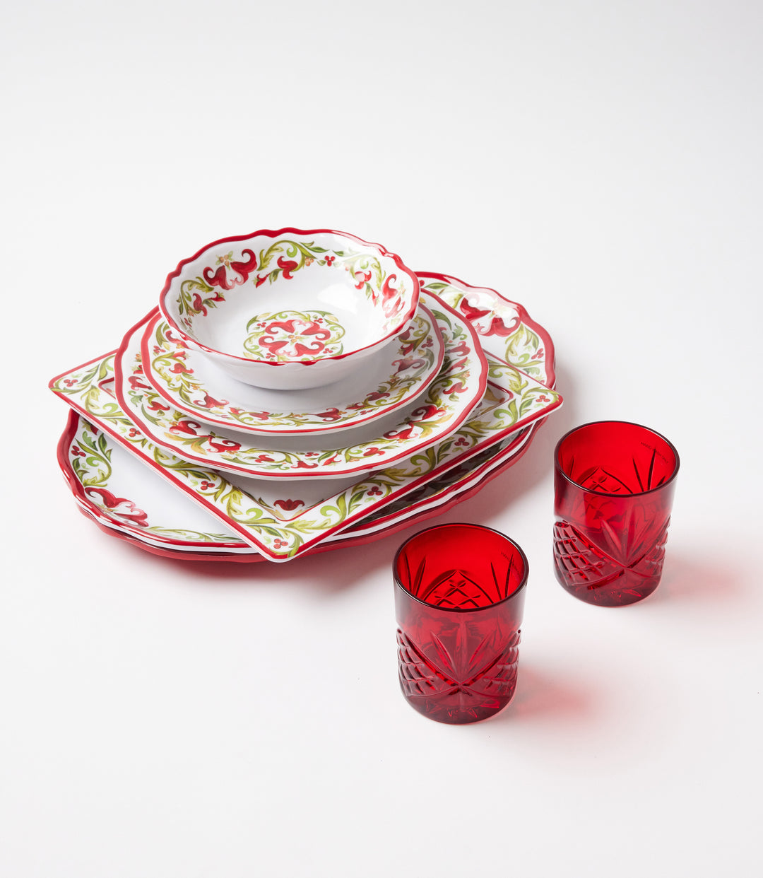 Melamine Roma Salad Plate