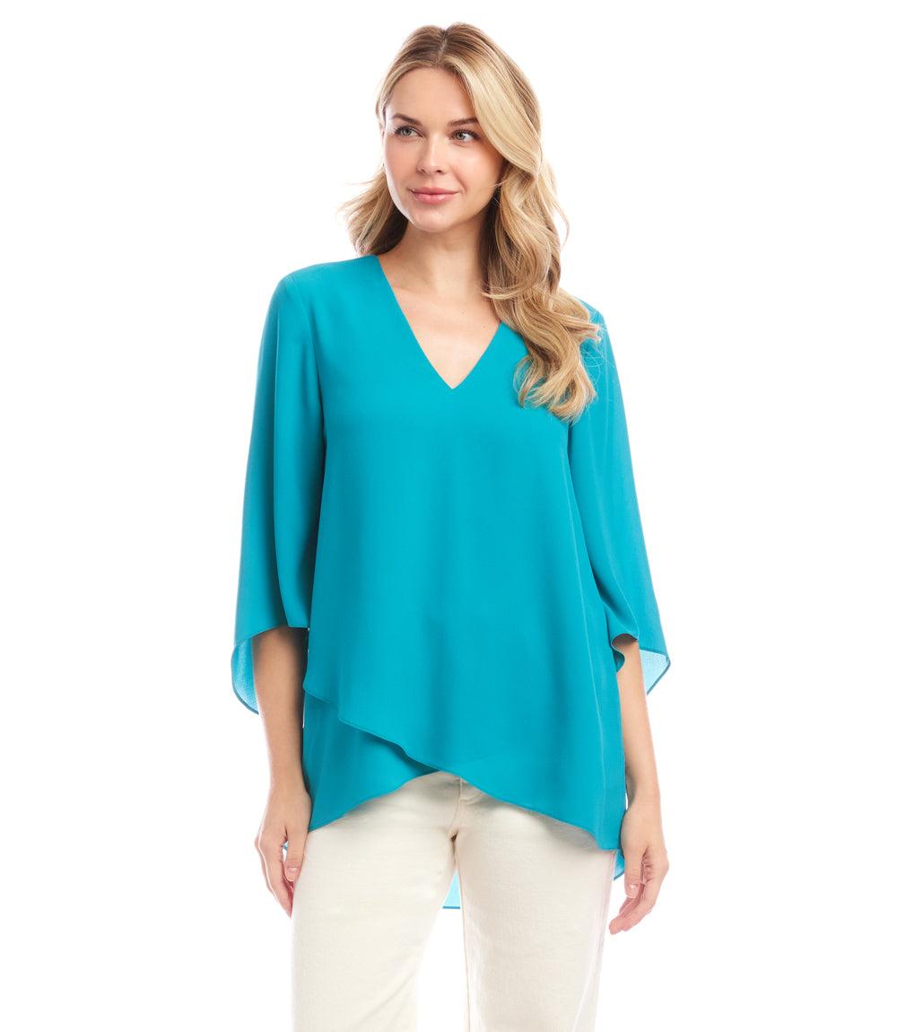 Bracelet Sleeve Asymmetric Top