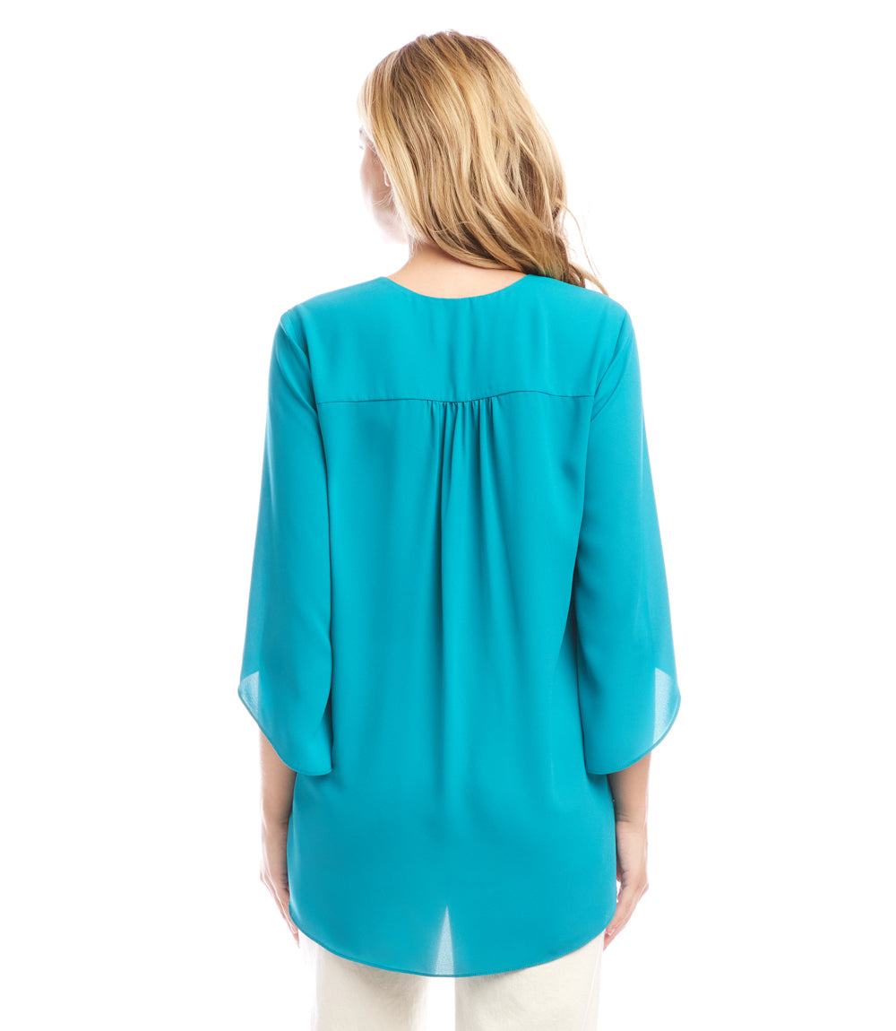 Bracelet Sleeve Asymmetric Top