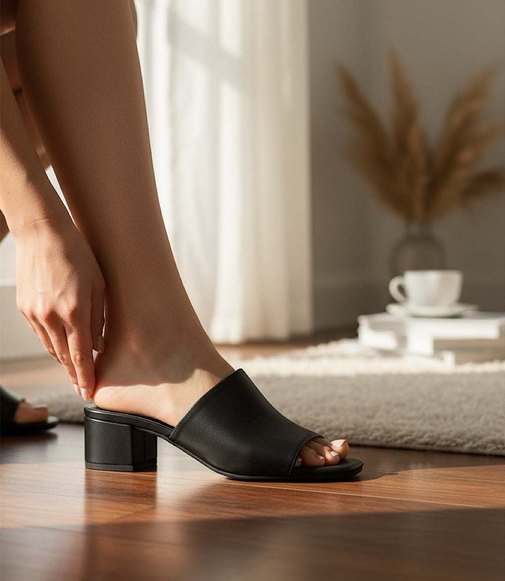 Pepper Mid Heel Sandals