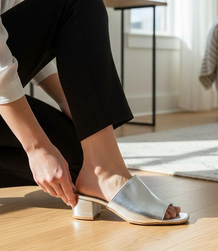 Pepper Mid Heel Sandals