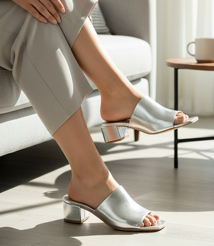 Pepper Mid Heel Sandals