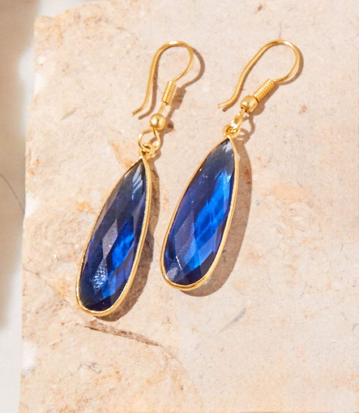 Blue Quartz Earrings