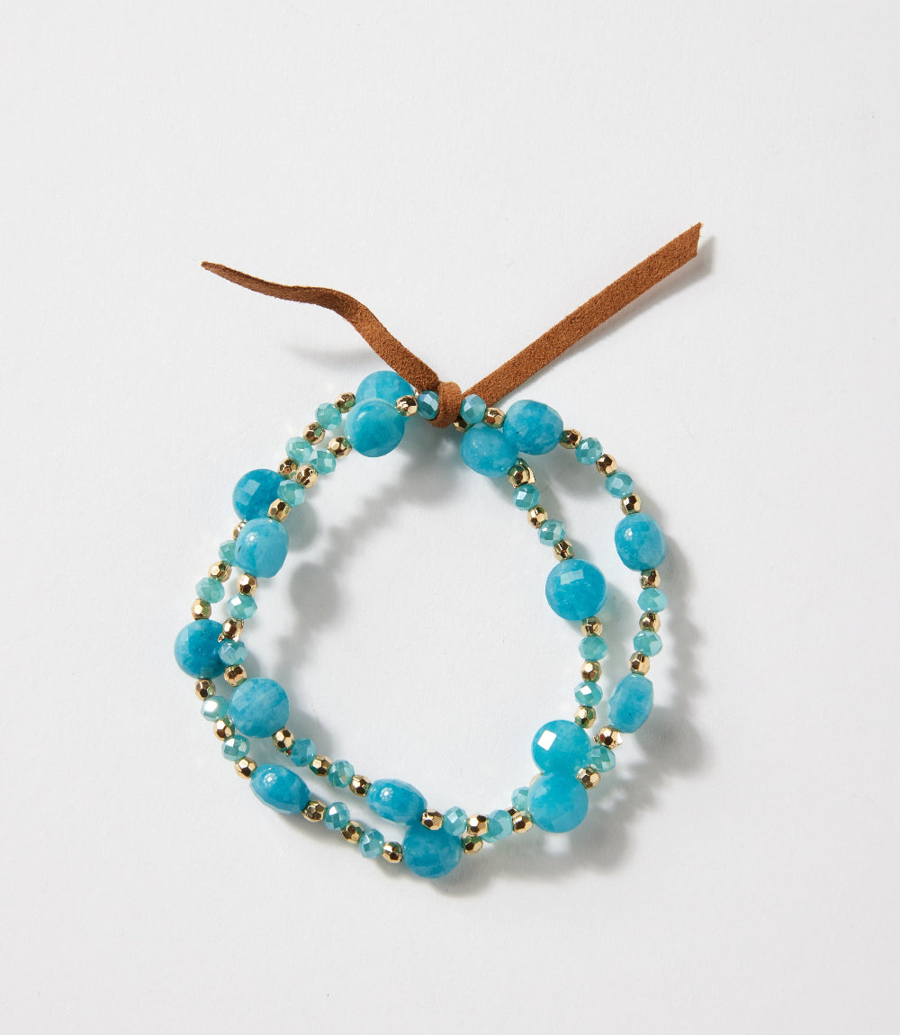 Beaded Bracelets, Set Of 2