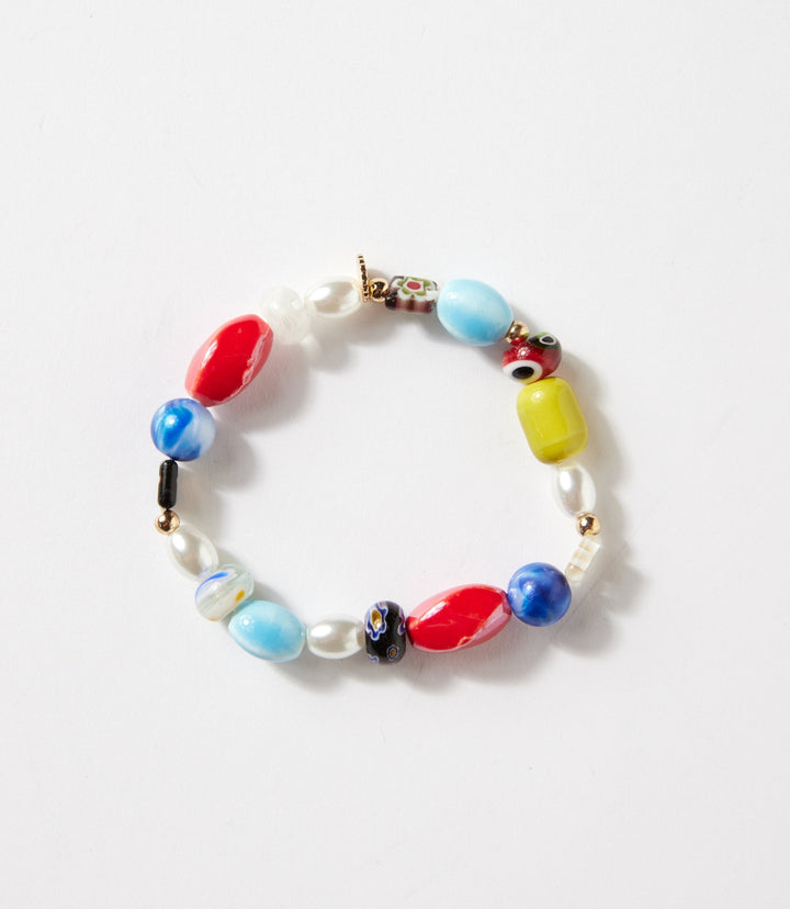Mixed Bead Stretch Bracelet