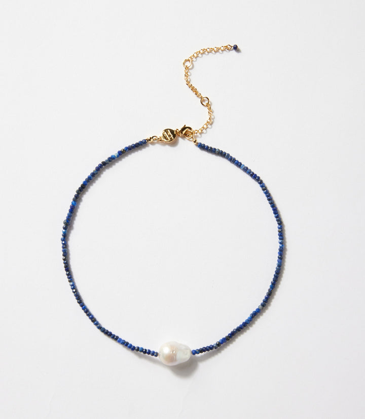 Beaded Pearl Necklace