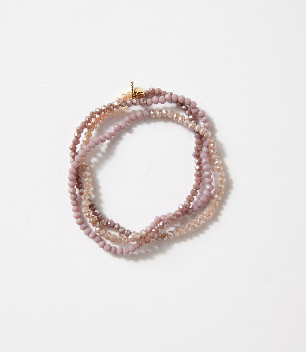 Crystal Beaded Stretch Bracelet