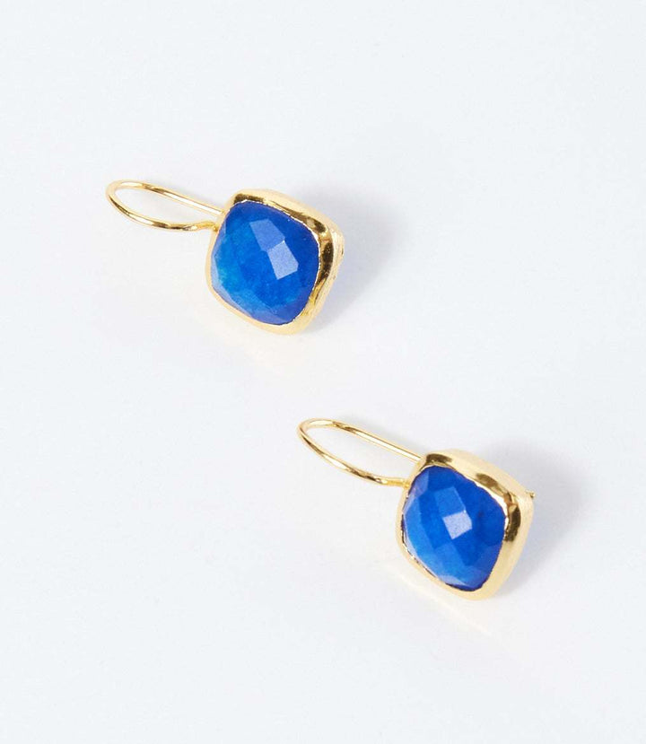 Quartz Drop Earrings