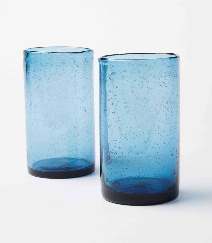 Tall Bubble Drinking Glass