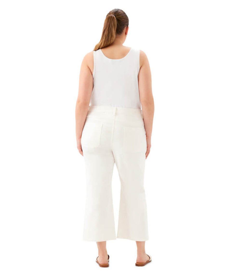 Plus Size Lauren Patch Pocket Cropped Pants