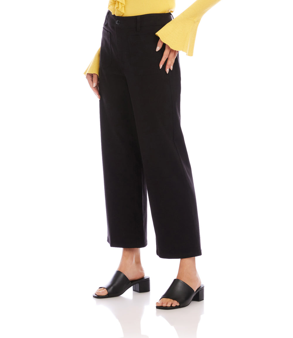 Petite Size Lauren Patch Pocket Cropped Pants