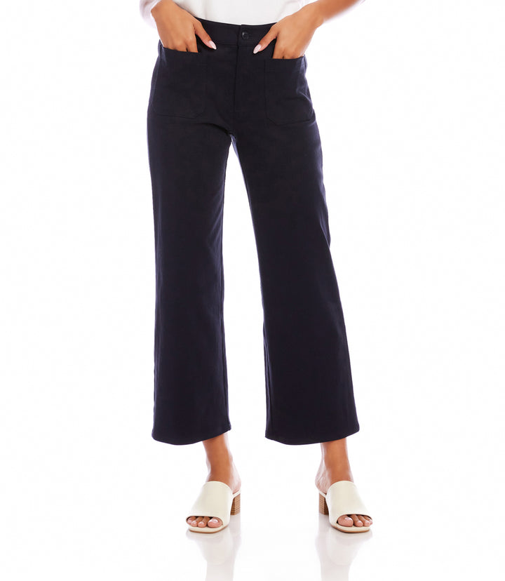 Lauren Patch Pocket Cropped Pants