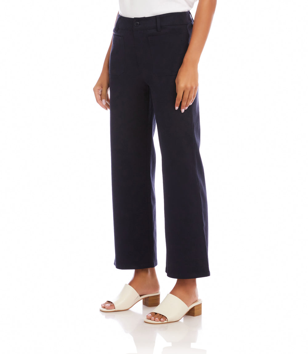 Lauren Patch Pocket Cropped Pants