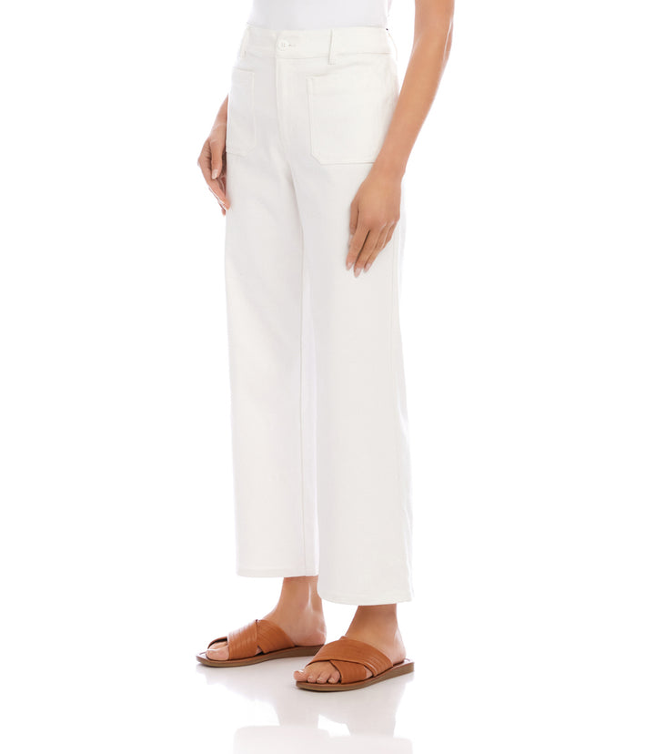 Lauren Patch Pocket Cropped Pants