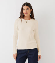 Ribbed Long Sleeve Top