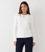 Ribbed Long Sleeve Top