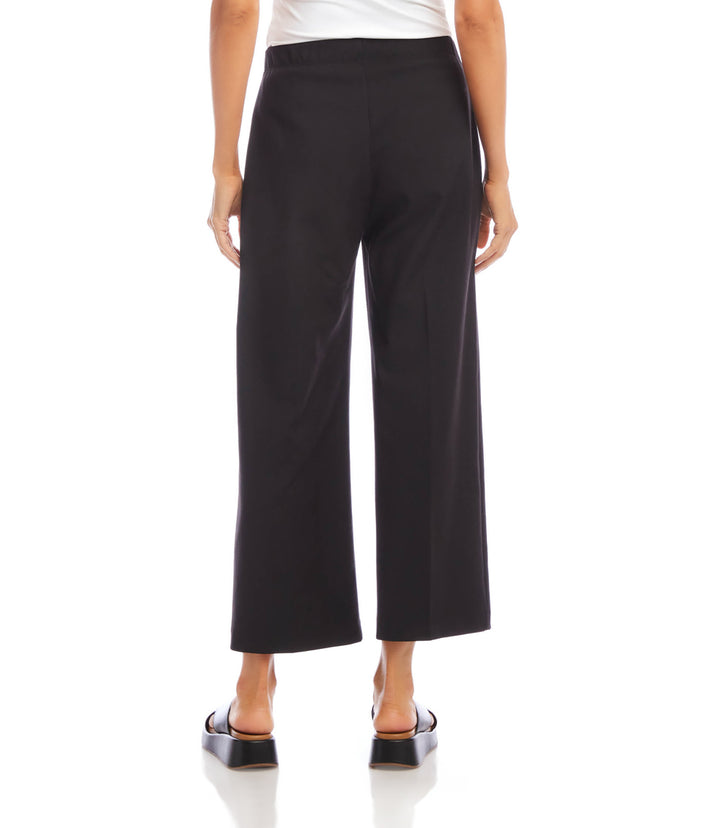 Cropped Wide-Leg Pants