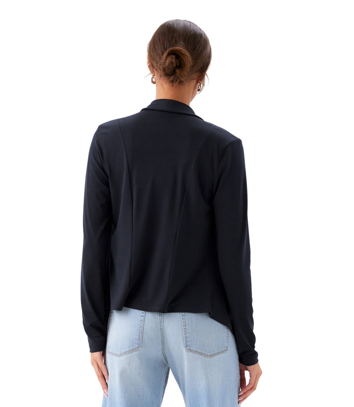 Drape Travel Jersey Cardigan