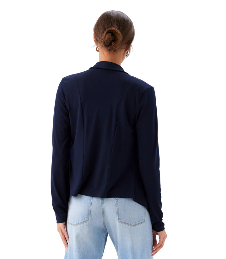 Drape Travel Jersey Cardigan