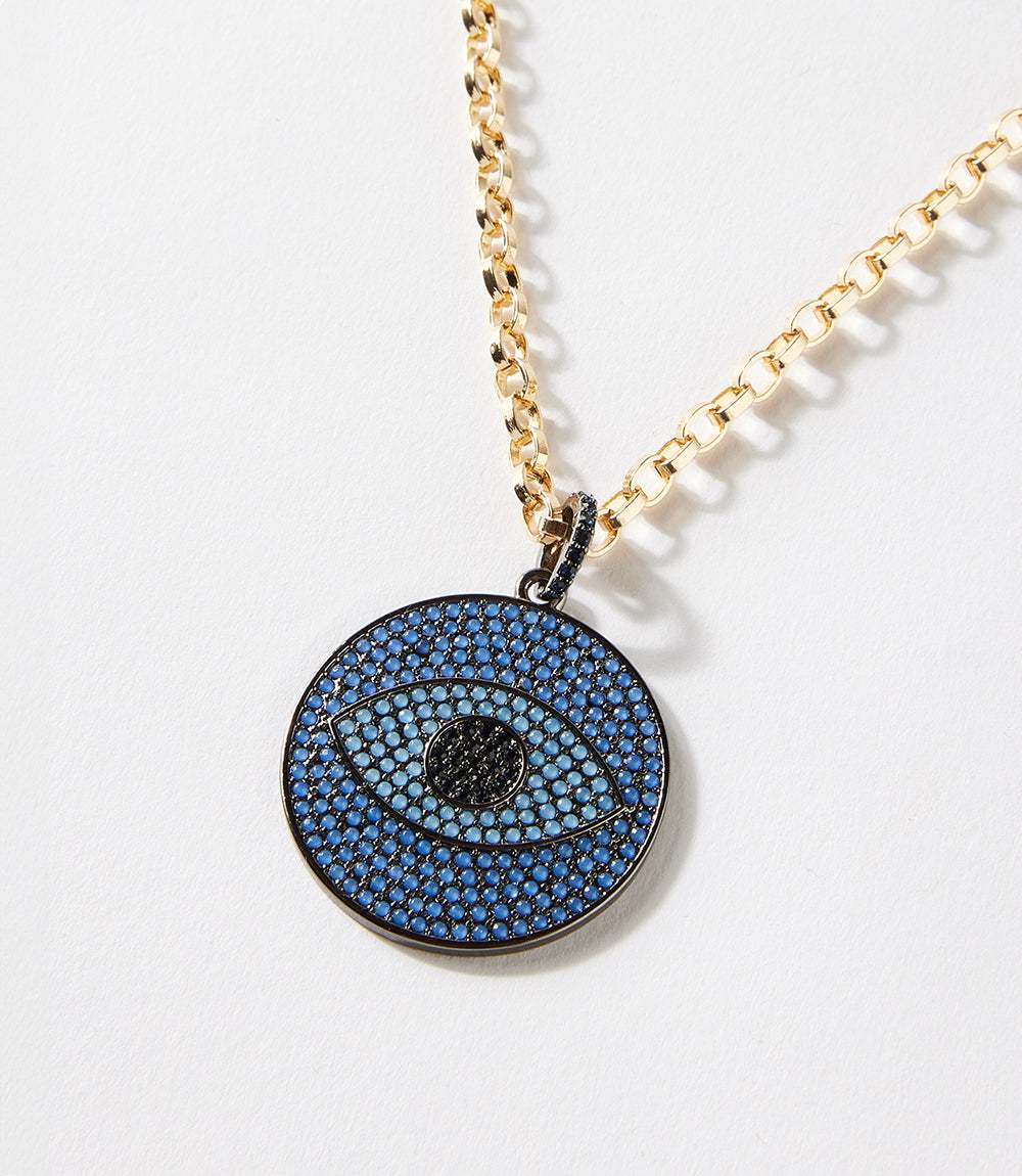 Pavé Crystal Pendant Necklace