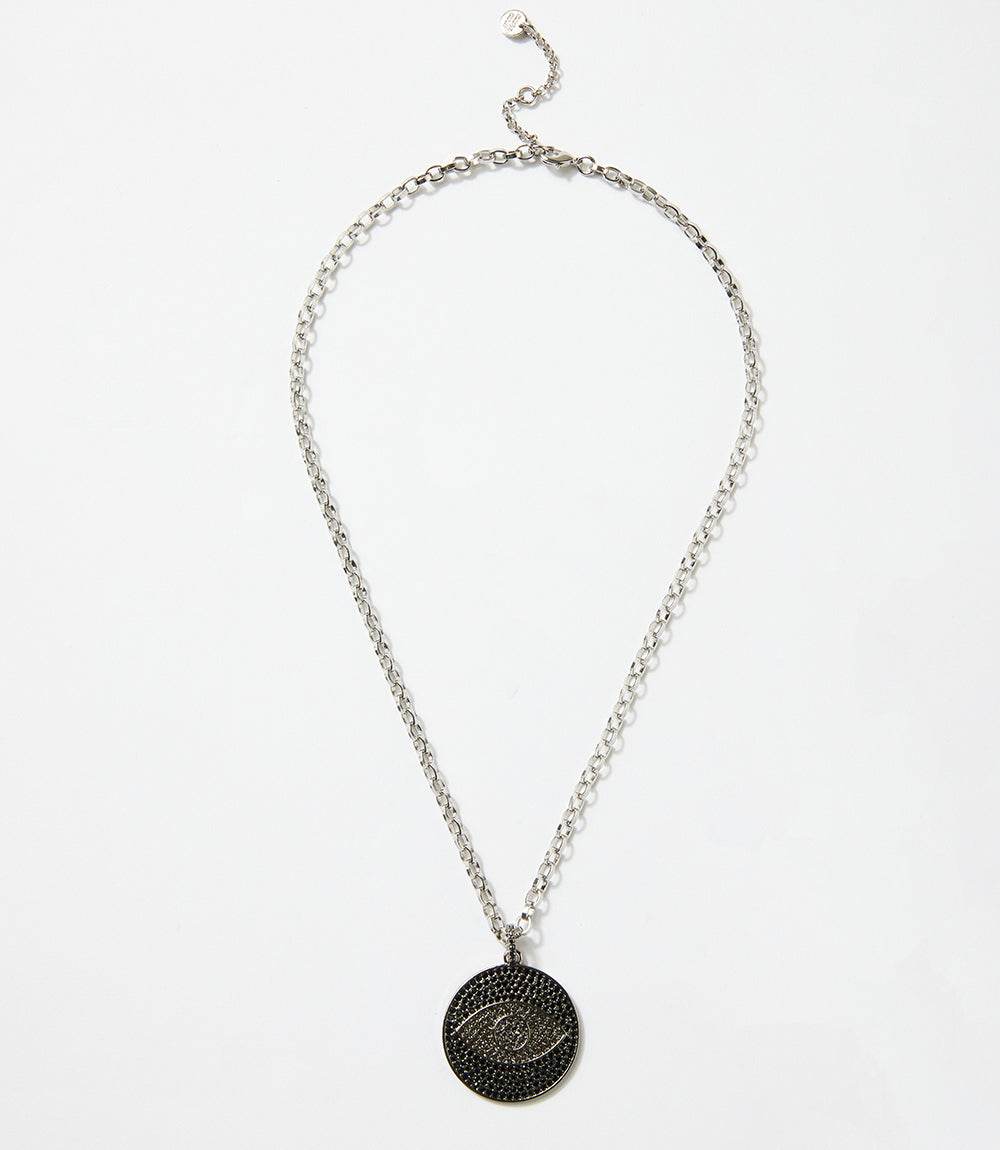 Pavé Crystal Pendant Necklace