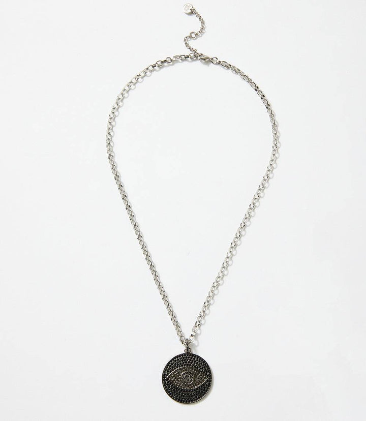 Pavé Crystal Pendant Necklace