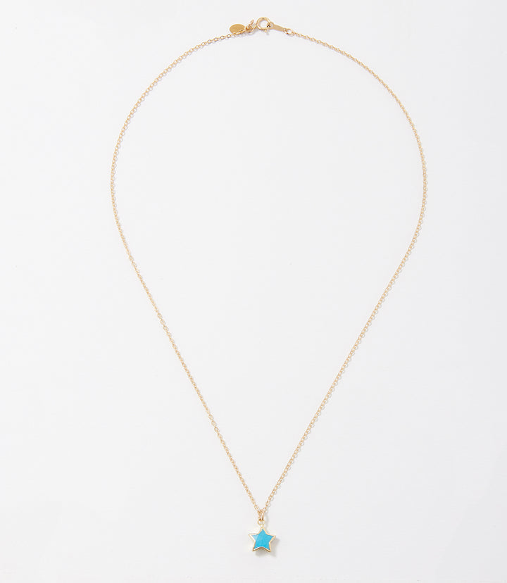 Turquoise Star Necklace