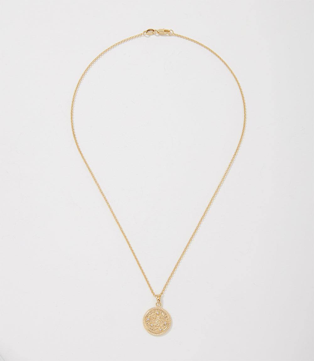 Scorpio Coin Necklace