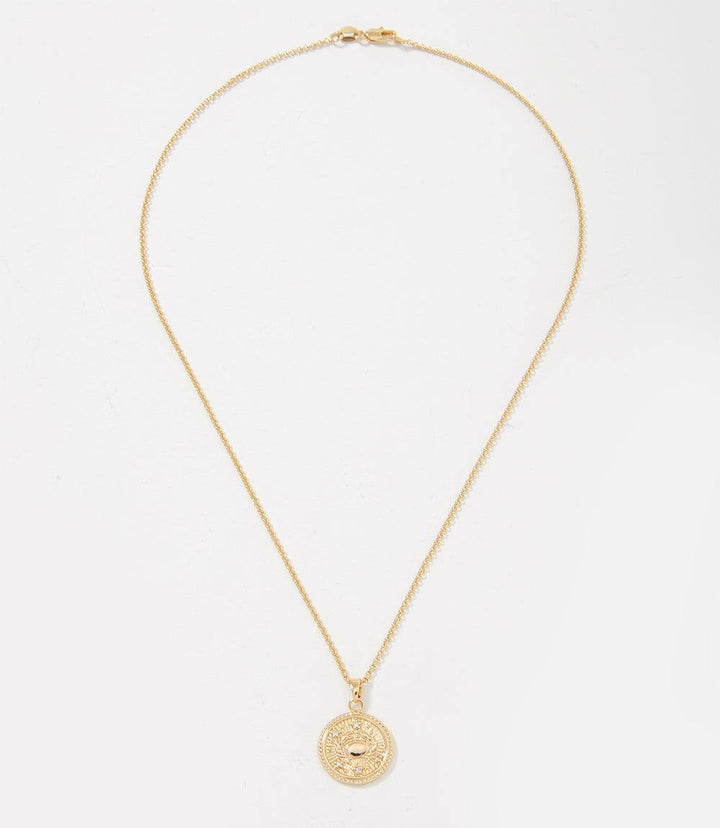 Cancer Coin Necklace