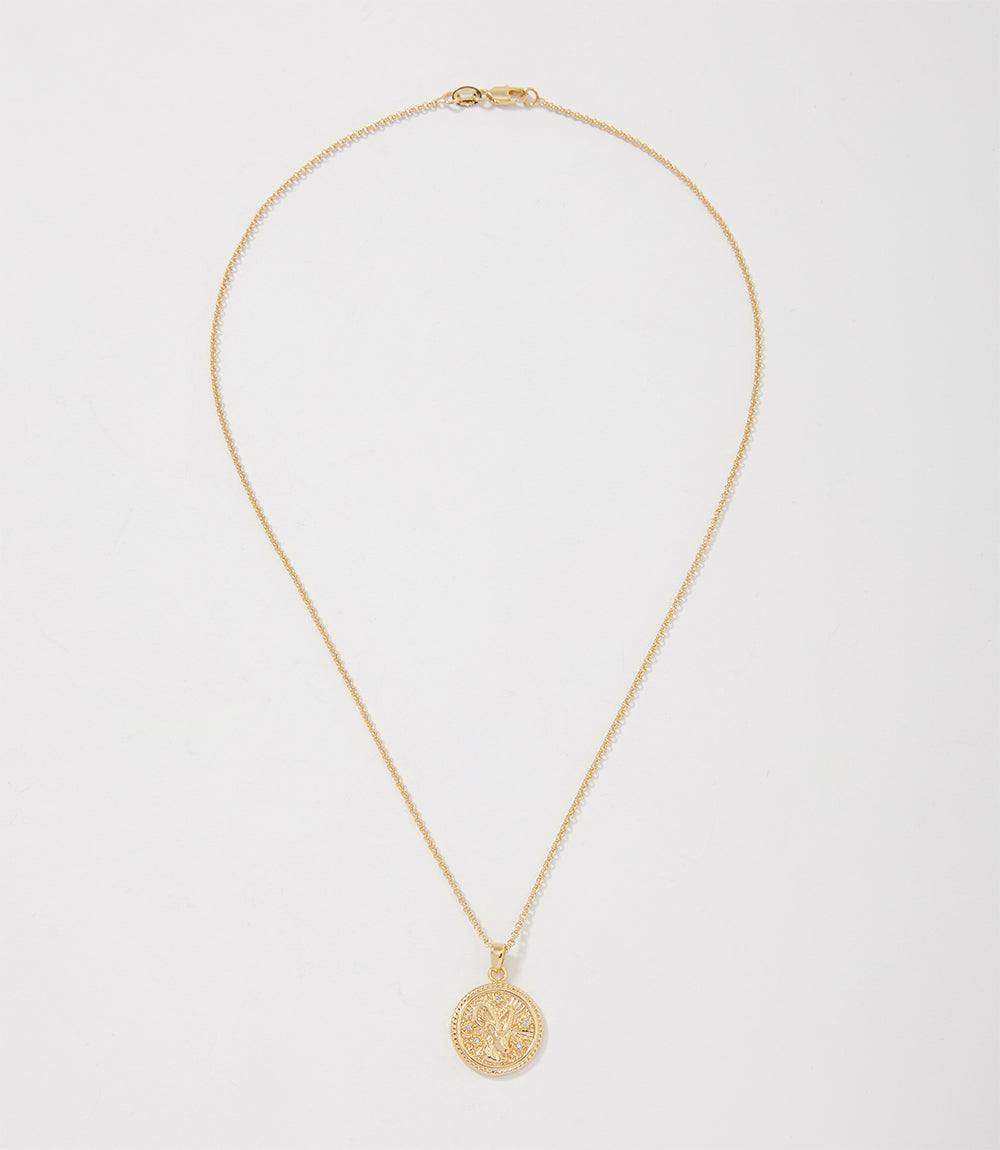 Capricorn Coin Necklace