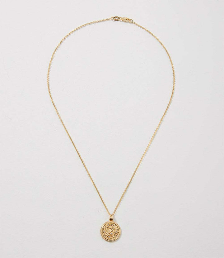 Sagittarius Coin Necklace