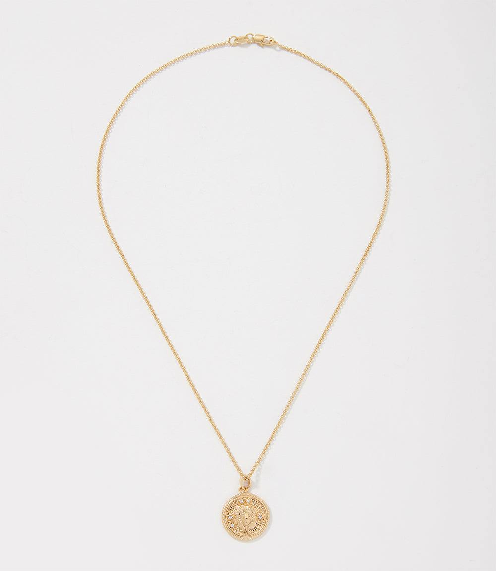 Leo Coin Necklace