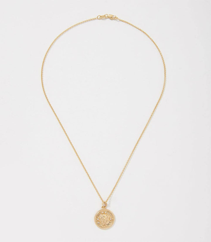 Leo Coin Necklace