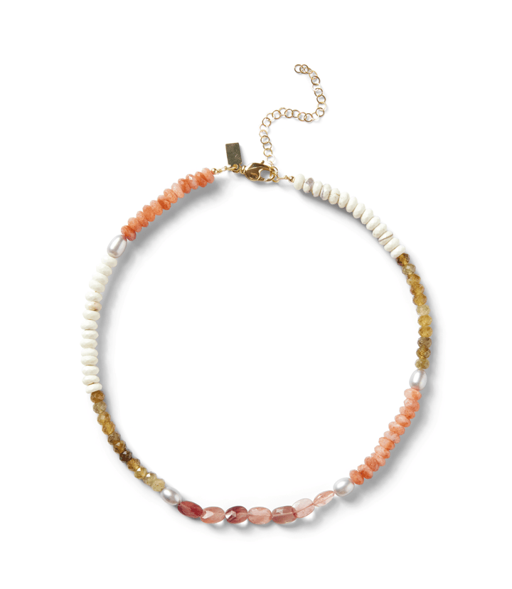 Beaded Gemstone Necklace